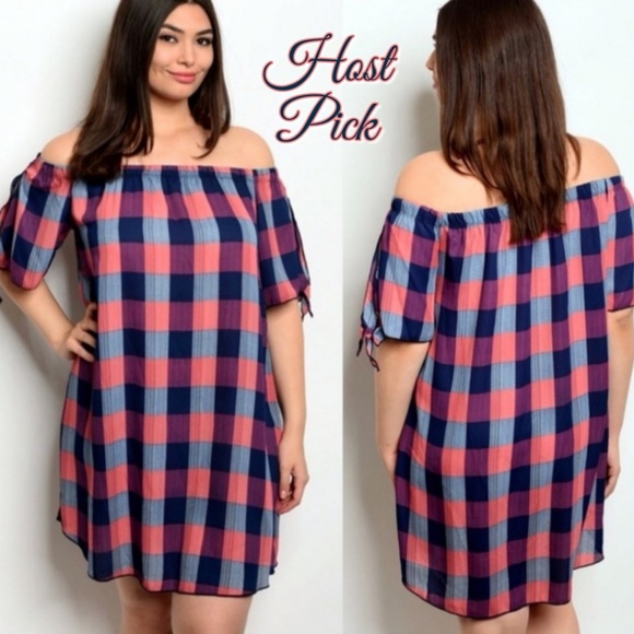 JoJos Closet Dresses & Skirts - 🌺NWT Checker/Plaid Dress